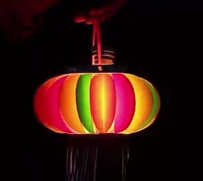 简易4个灯笼教程,加珠小灯笼教程