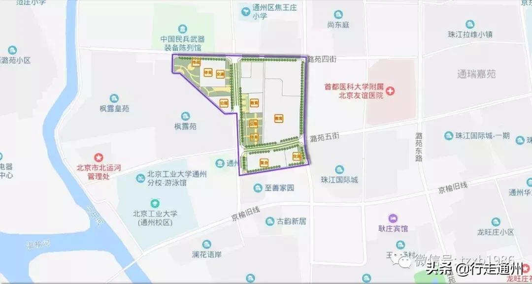 通州最新规划四组团,最新通州高层规划图