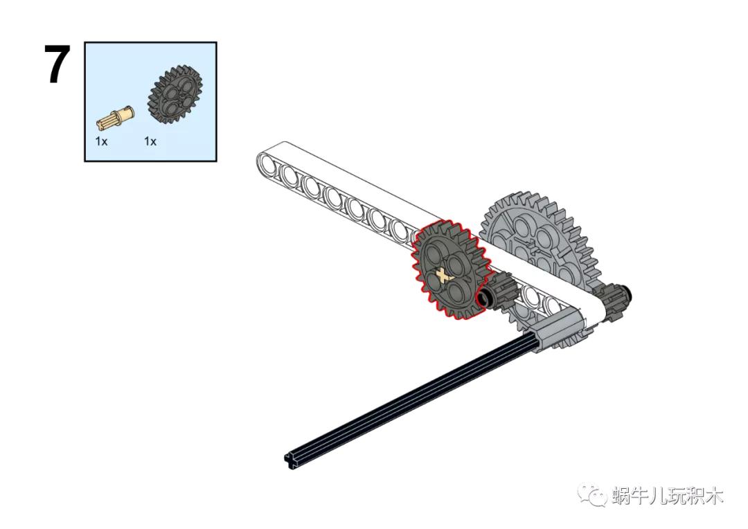 乐高科技组42112搅拌车拼装视频,乐高简单小物件教程