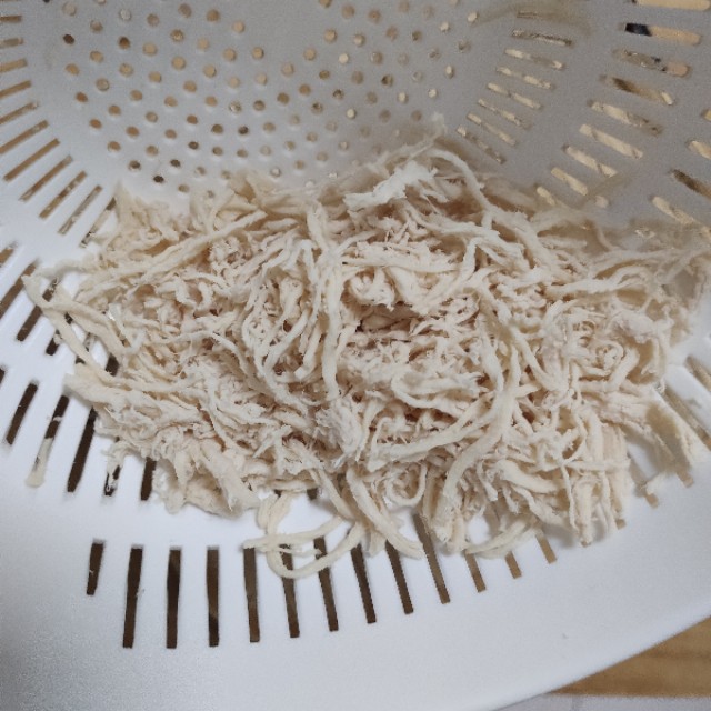 普通面包机鸡胸肉松在家怎么做,无糖无油鸡胸肉肉松