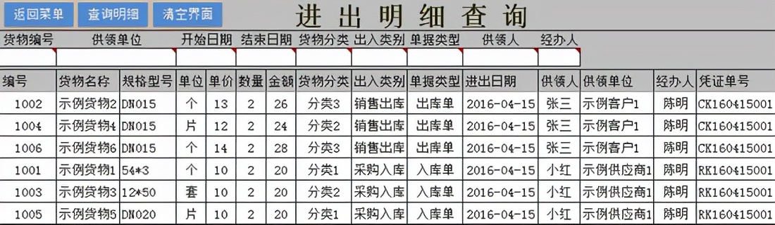 通用excel进销存管理系统,电脑免费库存管理软件