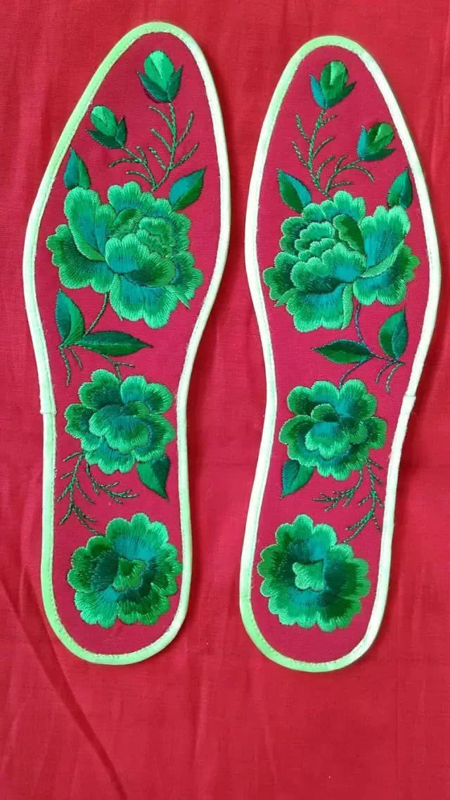 鞋垫图案360种大图超简单,最简单的十字绣鞋垫子图案