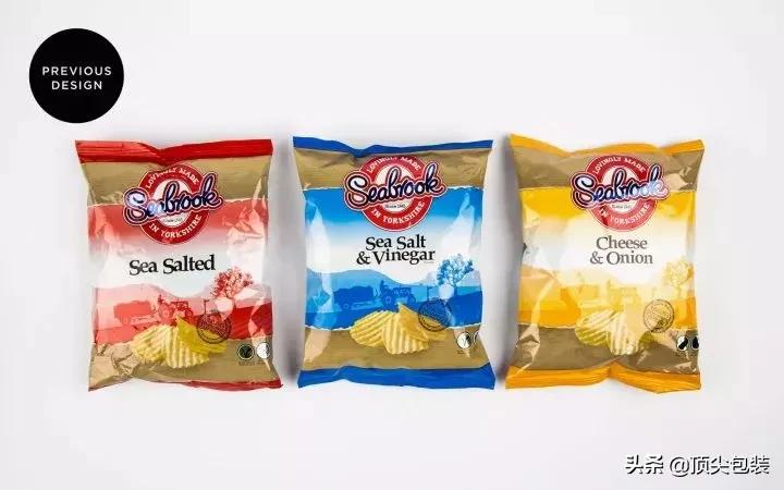 有创意的薯片包装,薯片包装风格