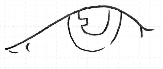 最简单的眼睛画法教程,零基础画画眼睛教程图片