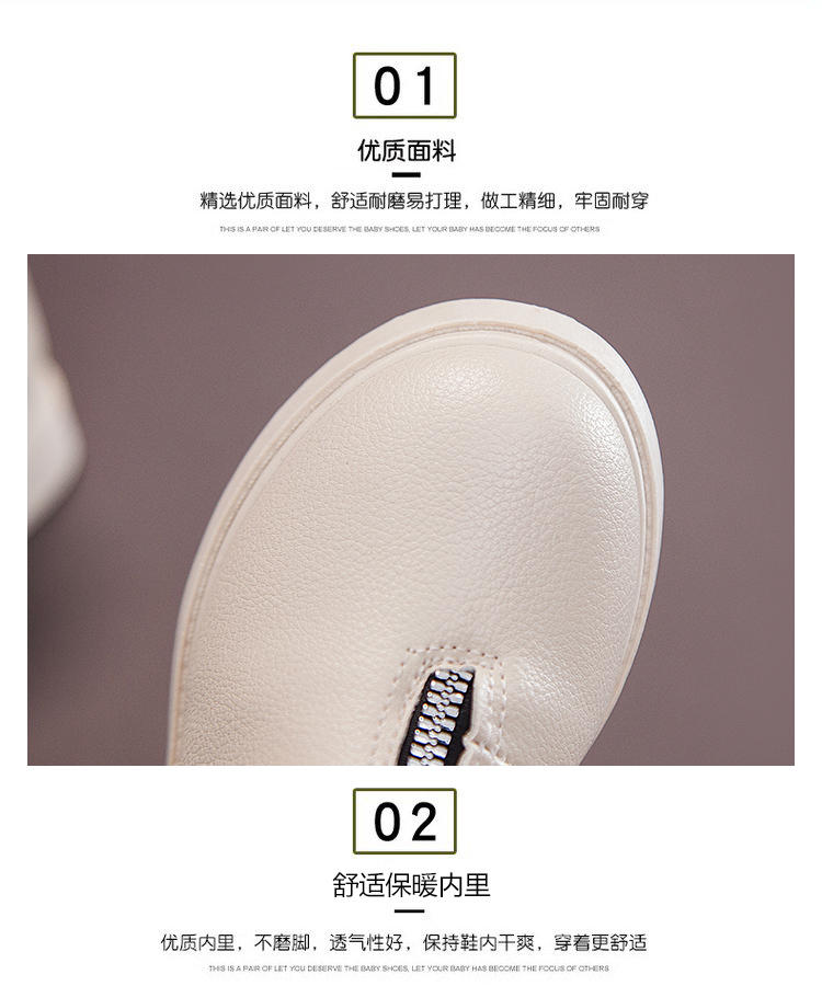 童鞋男童1-3岁秋冬马丁靴加绒,男童冬季加绒马丁靴爆款2022新款