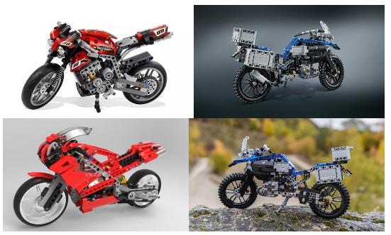 乐高史上四大摩托,乐高迷你大黄蜂可变形开箱测评