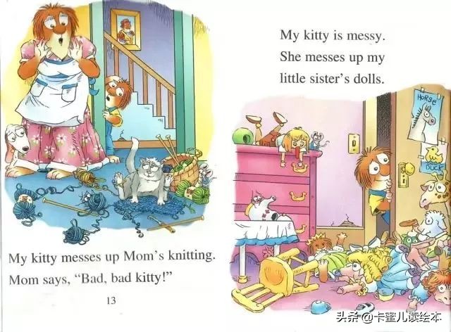 忙碌的小猫英文绘本,whatagooddog牛津树绘本