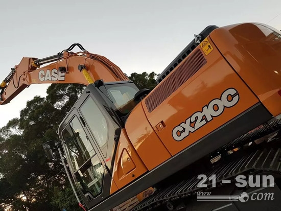 凯斯cx210c挖机,凯斯cx210c打不着火