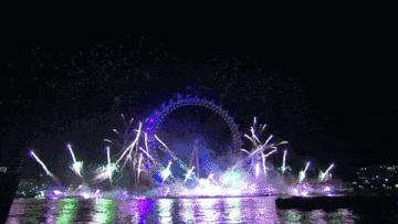 英国跨年的情景,英国跨年