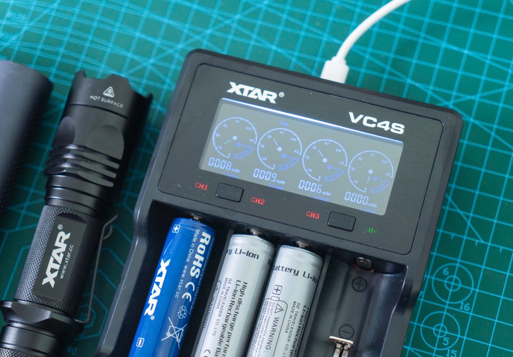 vc4s智能充电器,废电池随便扔