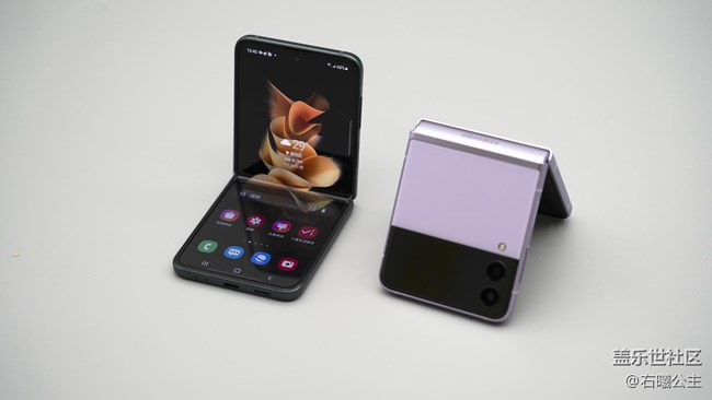 三星新款折叠机galaxyzflip5照片,三星galaxyzflip3折叠测试