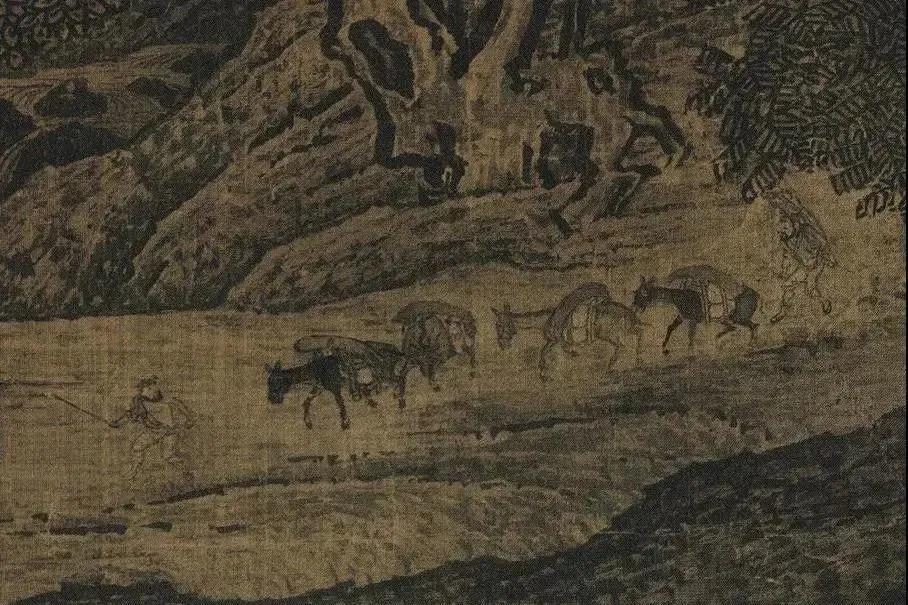 一日一画丨范宽《溪山行旅图》