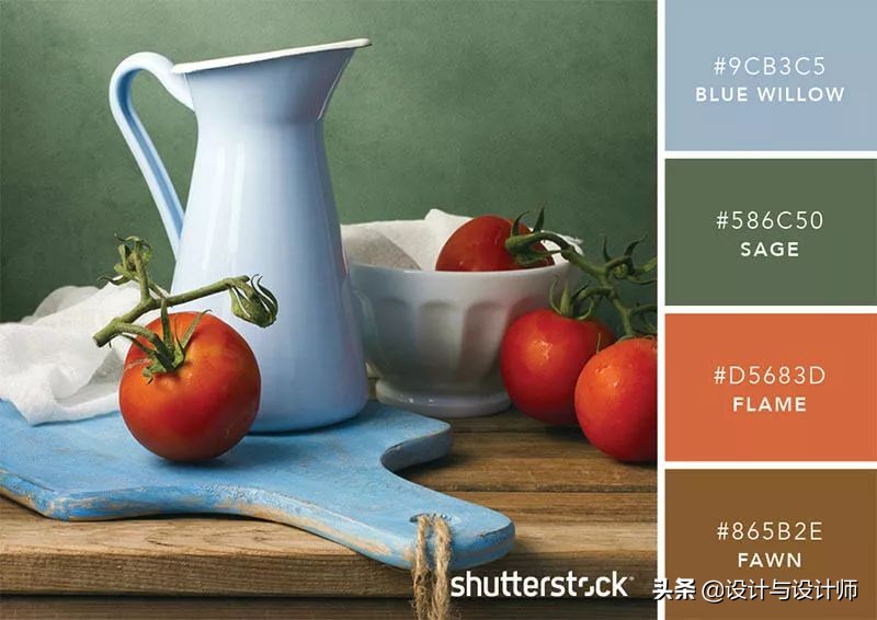 设计色彩总结200字左右,设计配色6种颜色