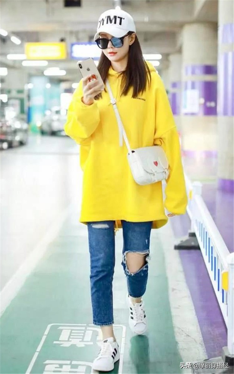 oversize卫衣怎么穿好看,oversize卫衣穿搭高个