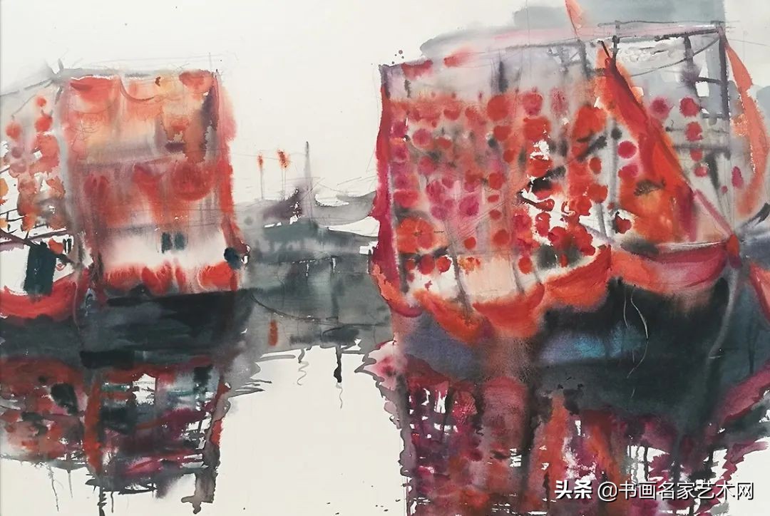 中国张虹,中国艺术水彩画