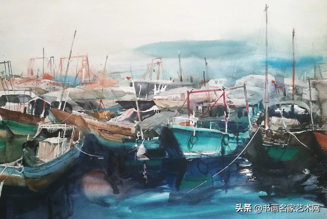 中国张虹,中国艺术水彩画