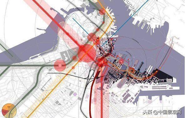 景观场地分析图制作,别墅庭院场地分析图