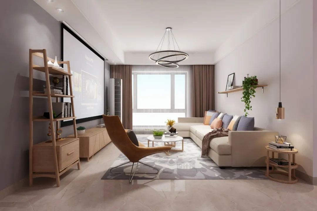 电视柜旁边空墙怎么装饰,电视柜做太大了边上放啥补救一下