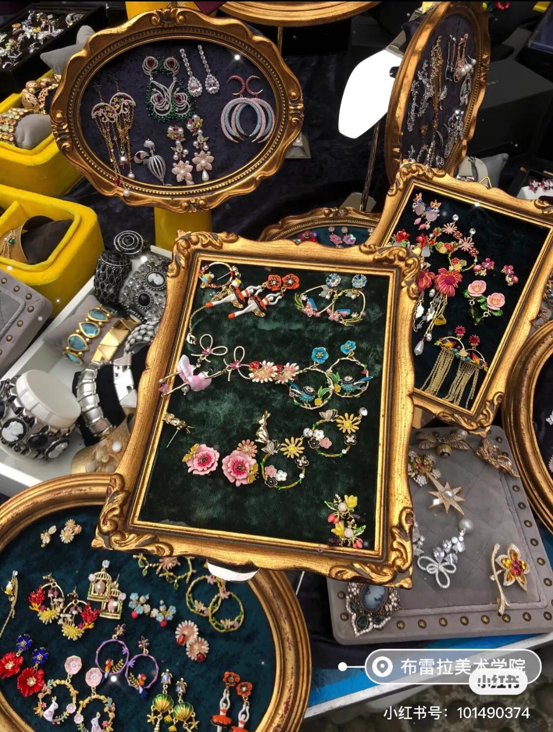 vintage复古首饰,意大利复古风饰品