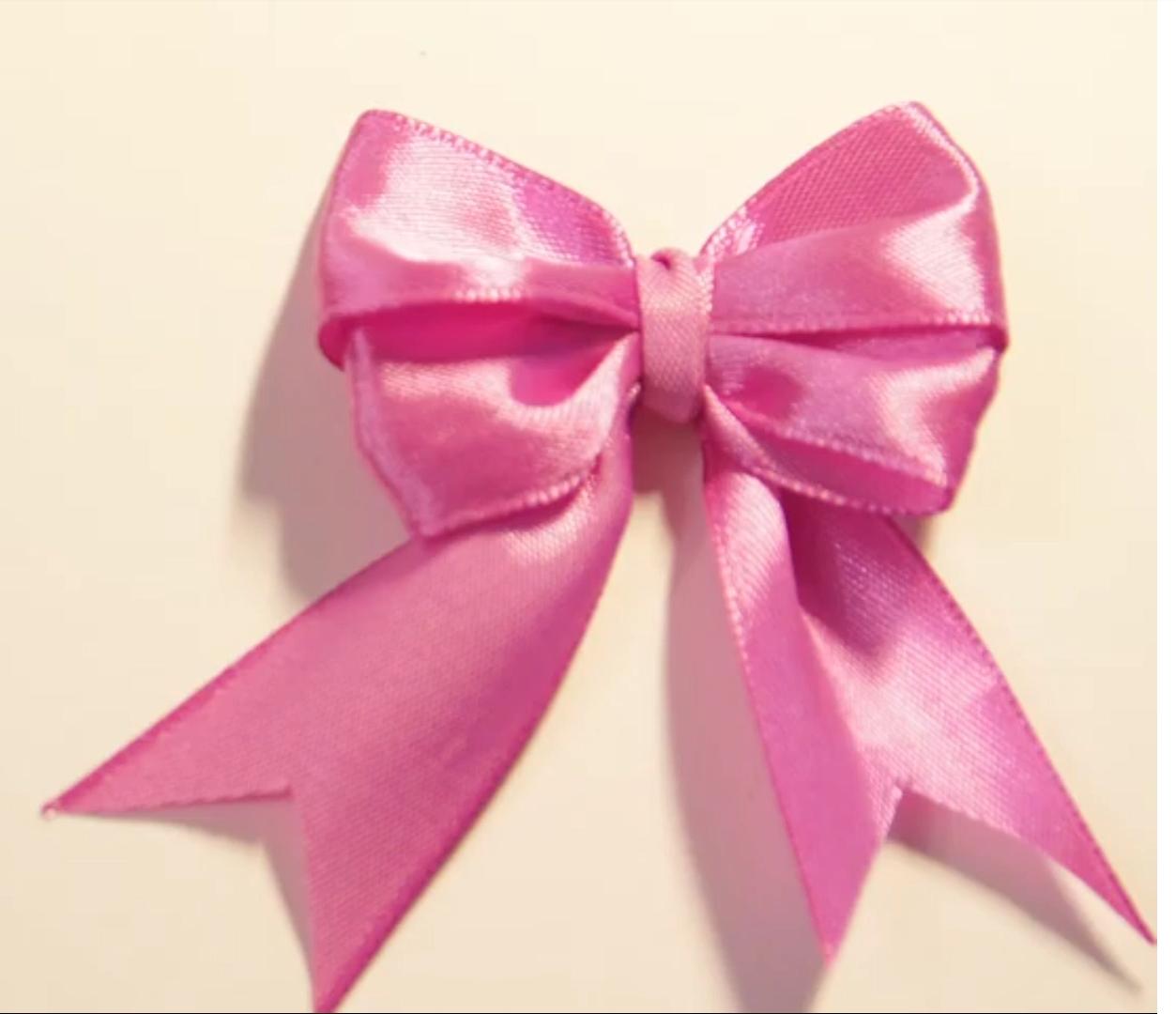 蝴蝶结教程手工打法,手工简单的蝴蝶结打法慢动作视频