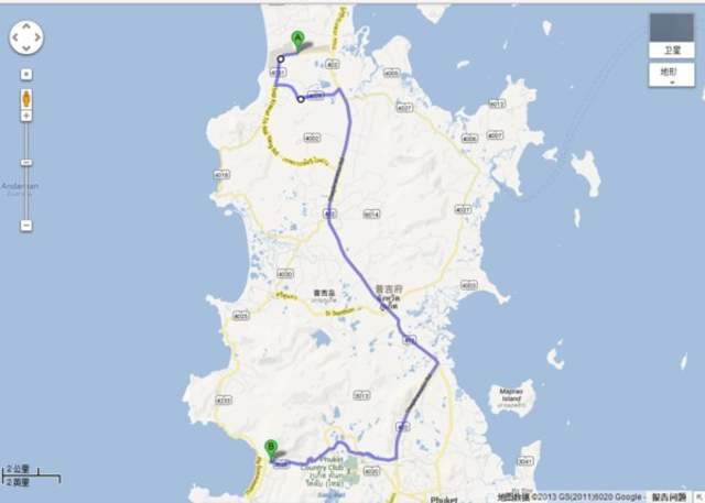 普吉岛自驾攻略,自驾去普吉岛的路线