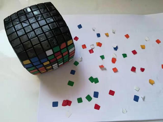 我和魔方做朋友的主题小报,我和魔方做朋友手绘