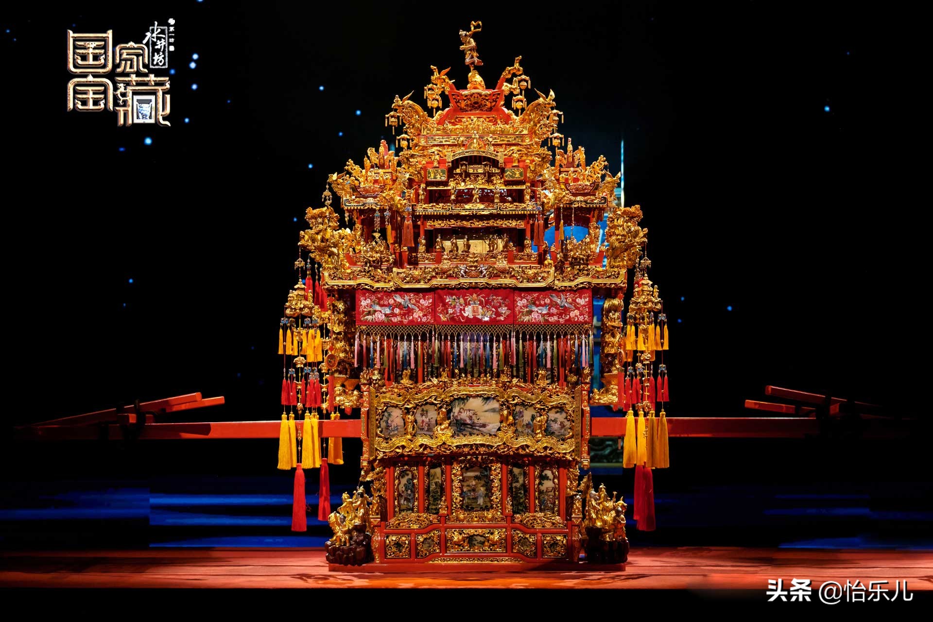 从国家宝藏最美花轿说起,江浙女儿出嫁的十里红妆到底有多燃