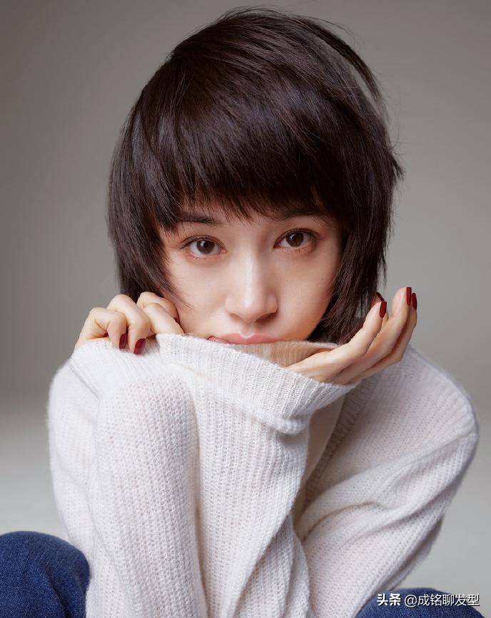 王子文发型短发王牌对王牌,短发女生发型图片王子文