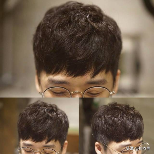 男生烫发蓬松自然韩式,男生烫发蓬松又自然又好看