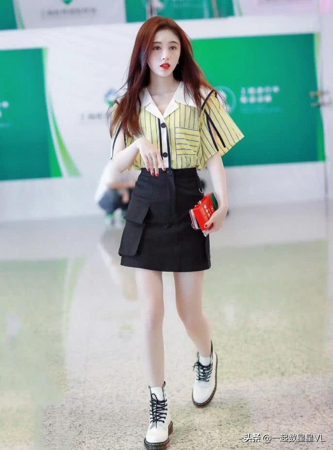 鞠婧祎的长筒袜,鞠婧祎的白色长袜