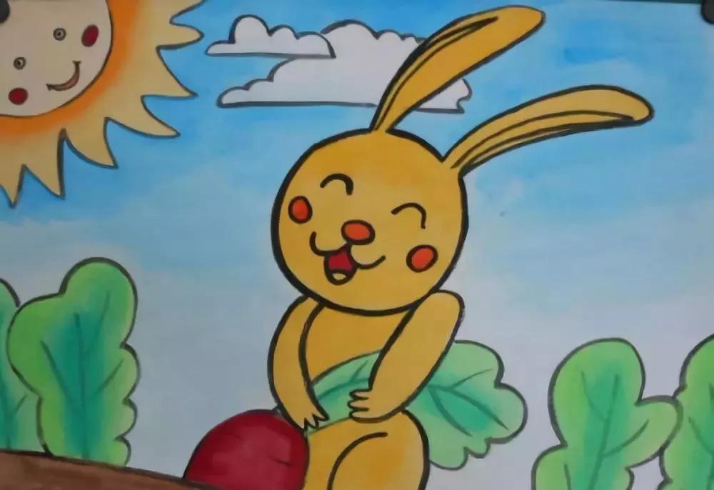 美丽的兔兔儿童故事,亲子乐园推荐兔兔