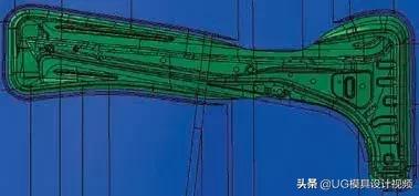 汽车扰流板模具设计,汽车加固板冲压模具设计