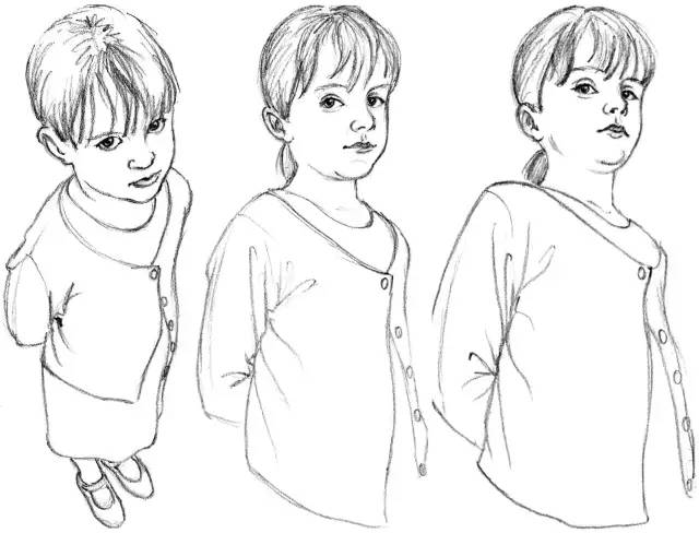 脸部线稿基础画法,线稿结构图怎么画