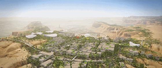 沙特建设沙漠公园,沙特5000亿美元沙漠造新城现状