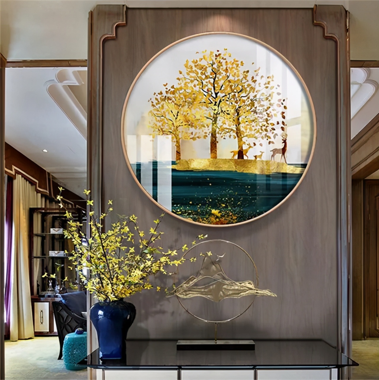 入门装饰画如何布置,客厅装饰画怎么布置好看