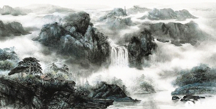 郜宗远水墨山水画作品欣赏,郜宗远作品价格