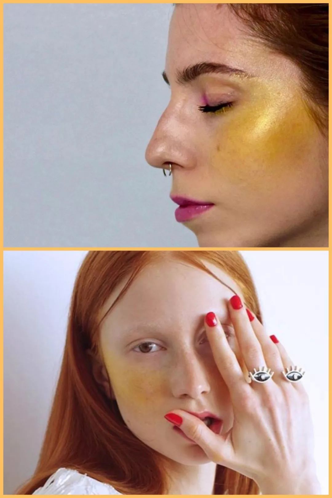 清透显白裸色,清新显白的牛油果绿