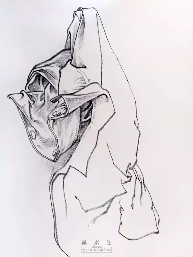 大块衣褶画法,衣褶不好看