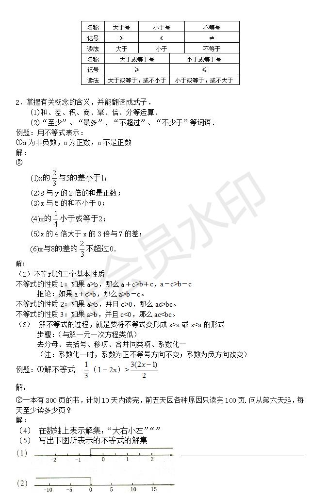 初中数学必背50题全套,数学初中复习必刷复习题