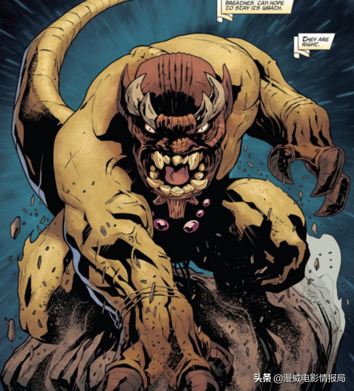 漫威里最强大的四大怪兽,盘点来看看漫威中的所有人形怪物