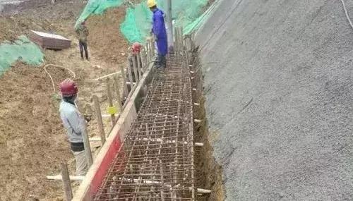 深基坑安全马道样板图,深基坑样板施工图解