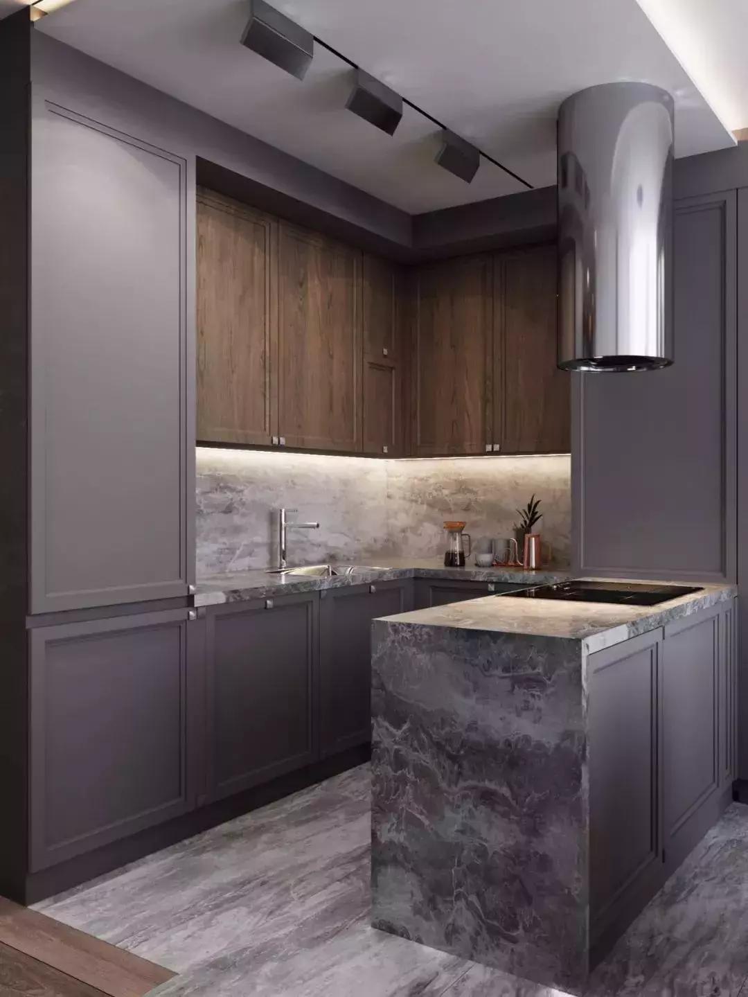 100个厨房装修效果图,100张厨房效果图