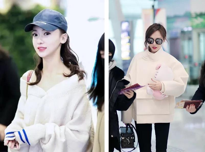 胸大和胸小穿衣服的差距,胸大和胸小穿t恤对比