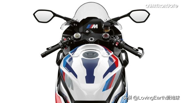 宝马摩托m1000rr雷霆版,宝马m1000rr红色摩托赛车试跑