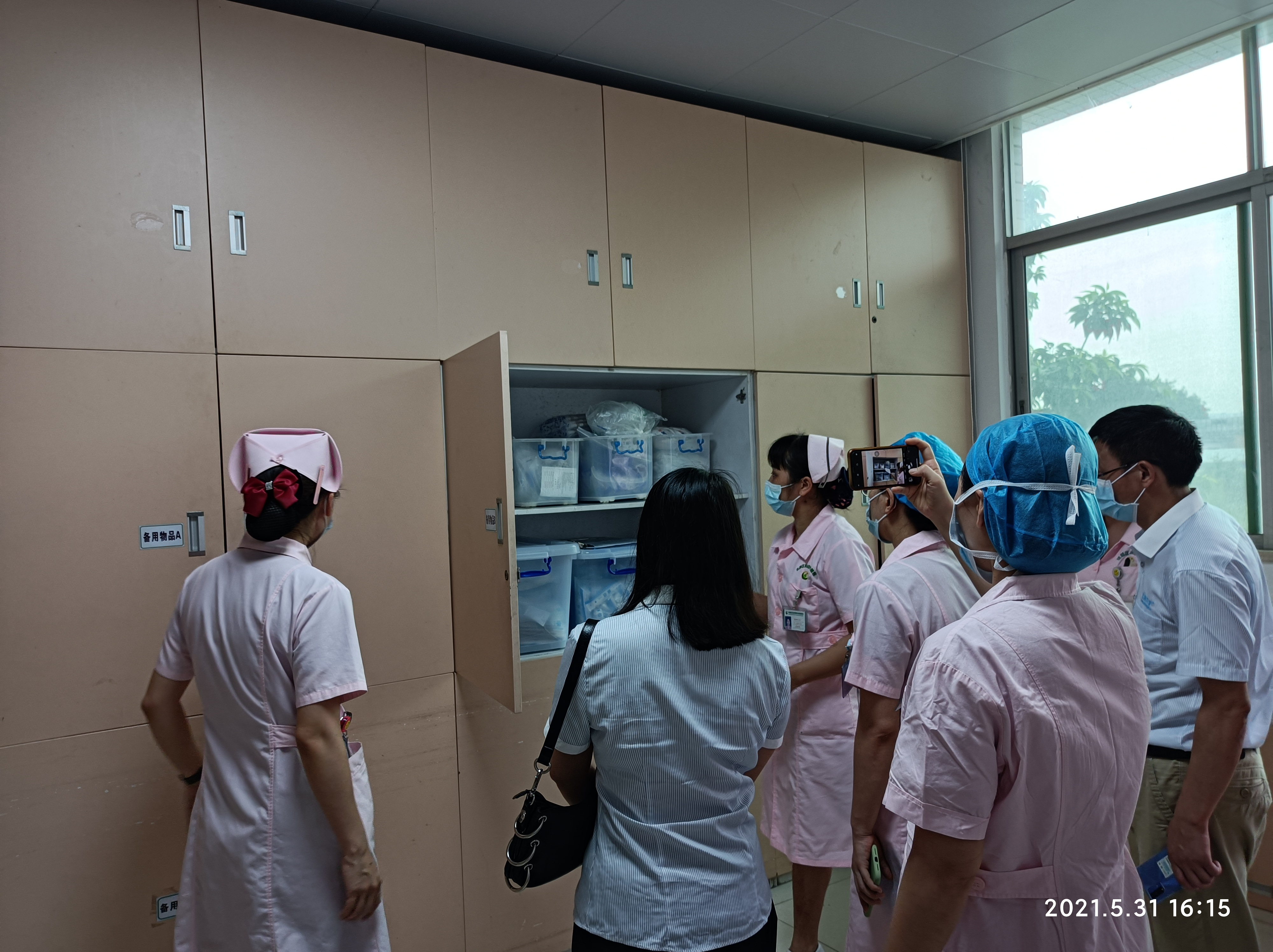 广州市花都区妇幼保健院（胡忠医院）进行6S精益管理现场指导