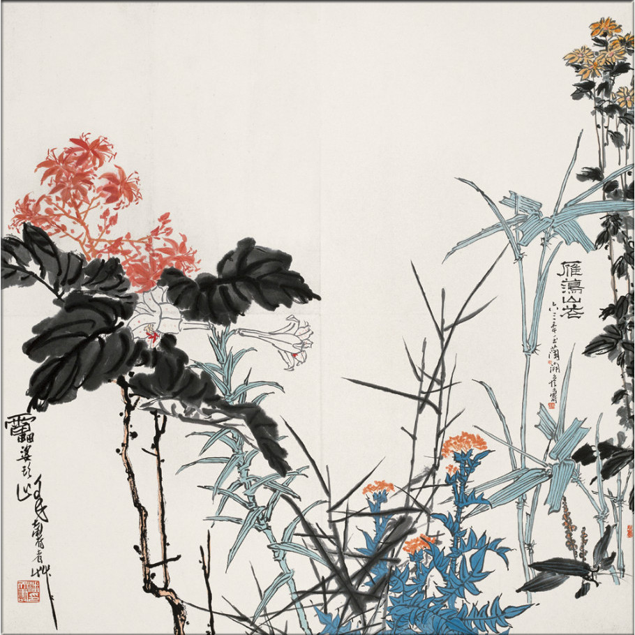 潘天寿谈人物画,潘天寿素描中国画