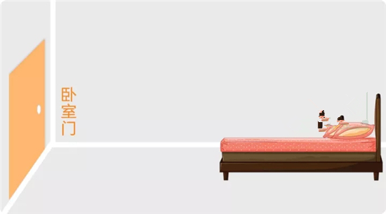 卧室床尾正对卫生间,卧室床尾正对柜子好吗