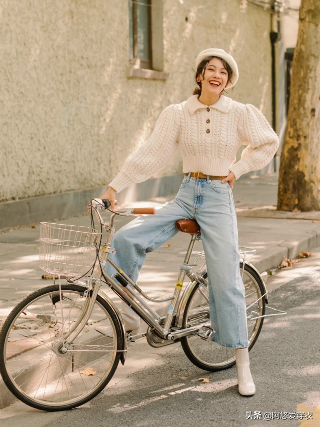 超级显瘦的长筒靴穿搭,2020最火黑色靴子怎么搭配衣服