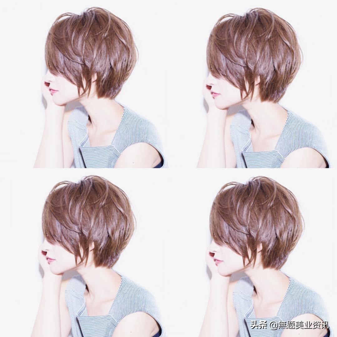短发尴尬期发尾总往外翘拉直,短发留长尴尬期扎发