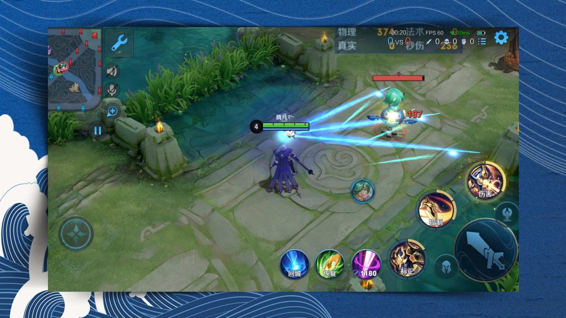 王者荣耀伽罗五杀,王者荣耀伽罗五杀大神操作秀